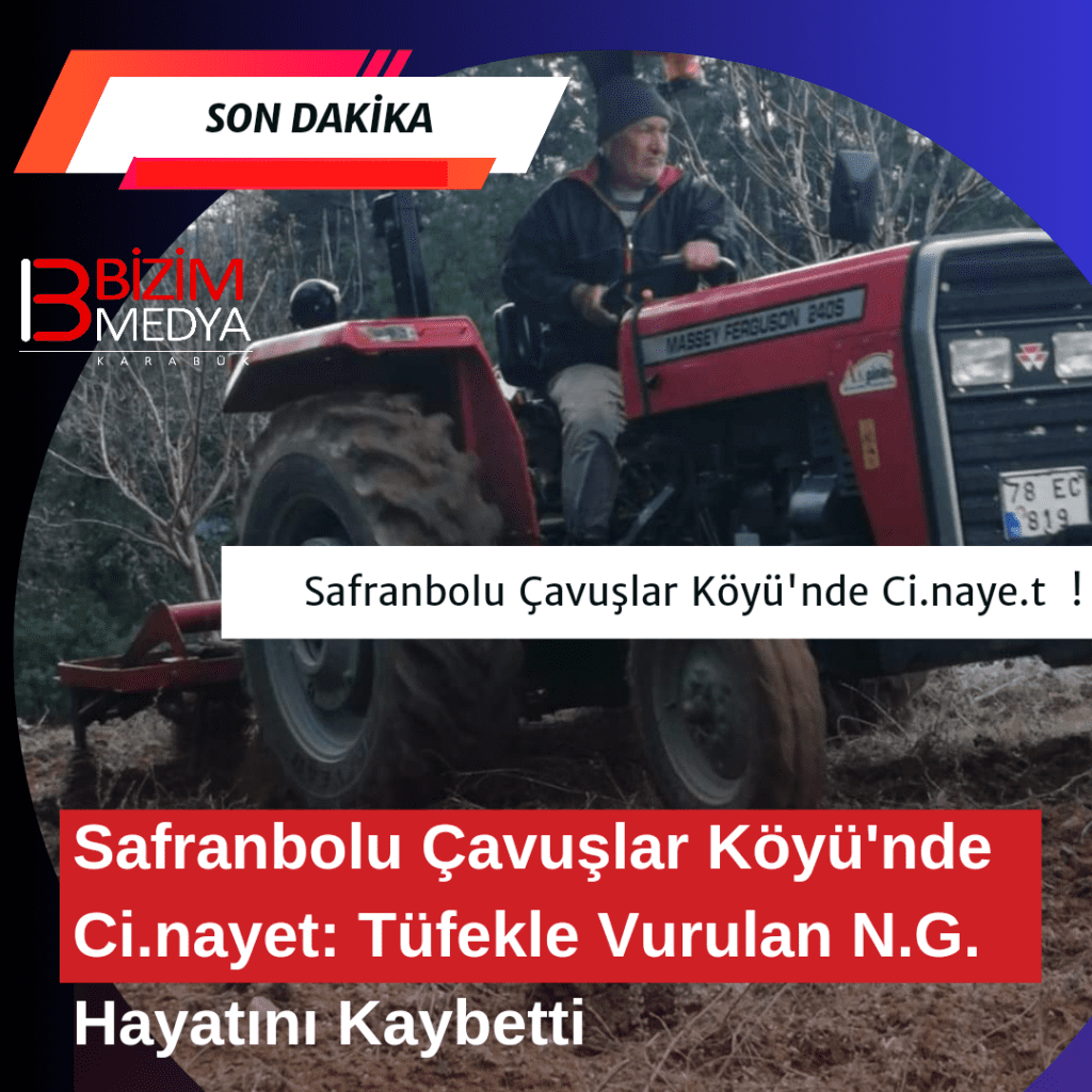 Karabük’te bir kişi tüfekle vurularak öldürüldü