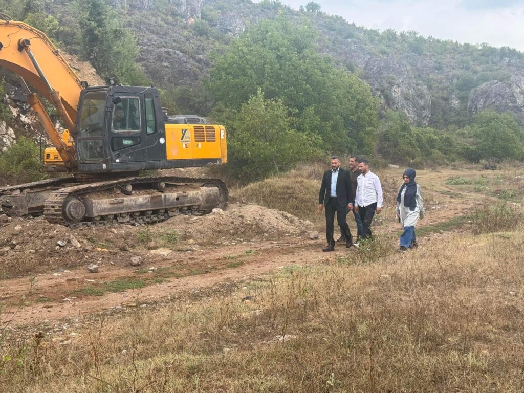 BAŞKAN SERKAN CİVA, PROJE ALANLARINDA İNCELEMELERDE BULUNDU..