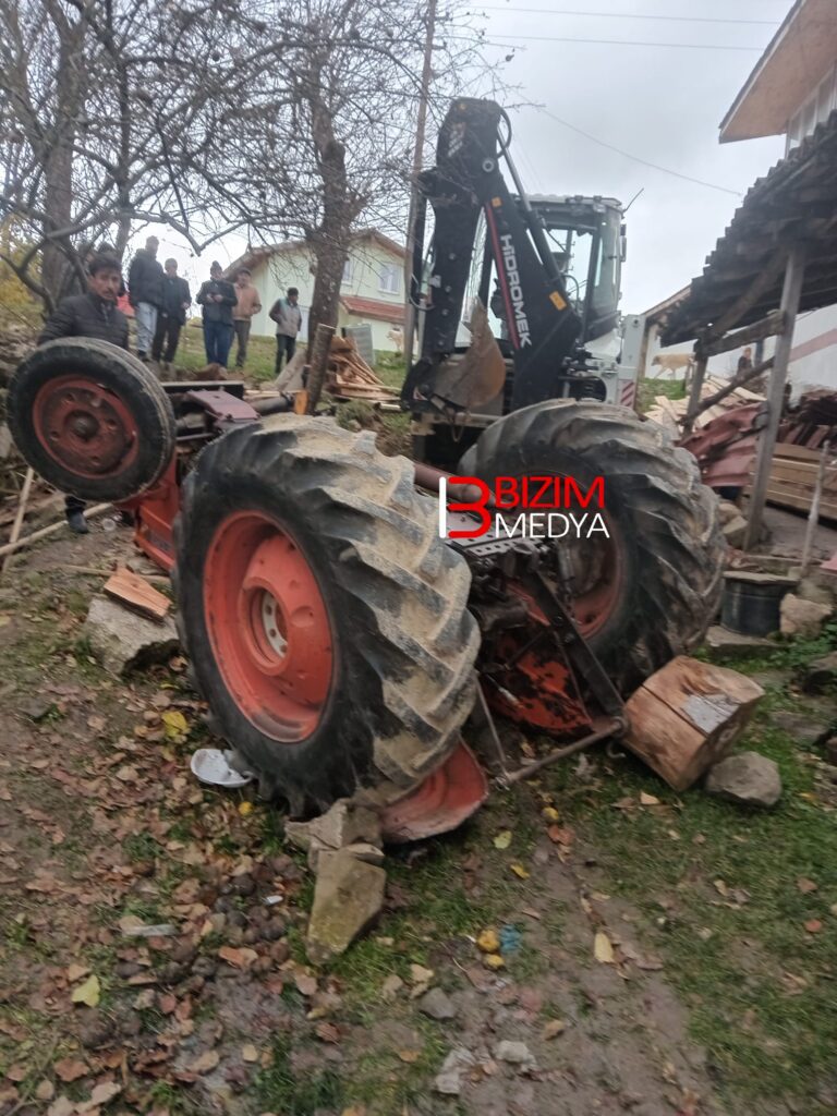 Ovacık’ta Traktör Kazası: 1 Yaralı
