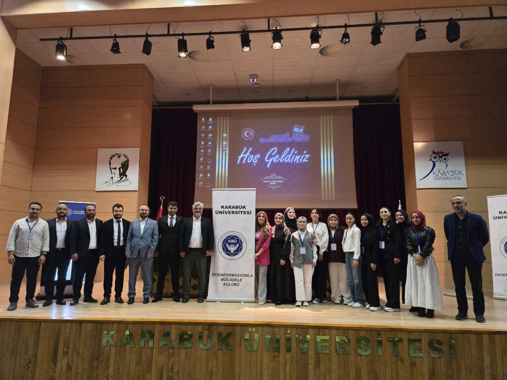 Karabük Üniversitesi’nde Dezenformasyonla Mücadele Çalıştayı Düzenlendi.