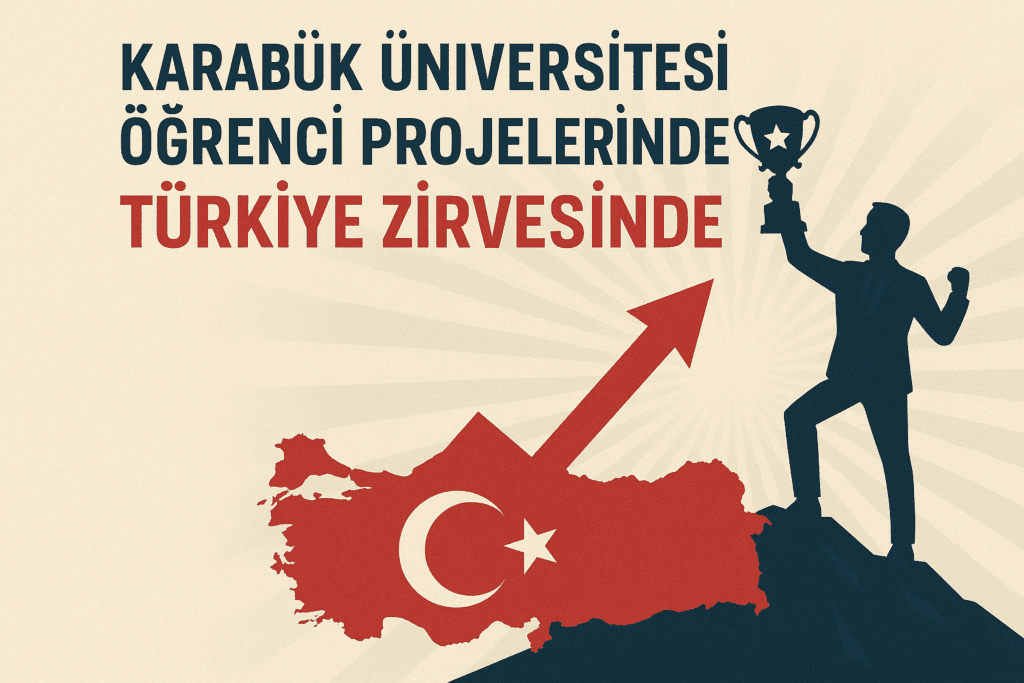 Karabük Üniversitesi Öğrenci Projelerinde Türkiye Zirvesinde