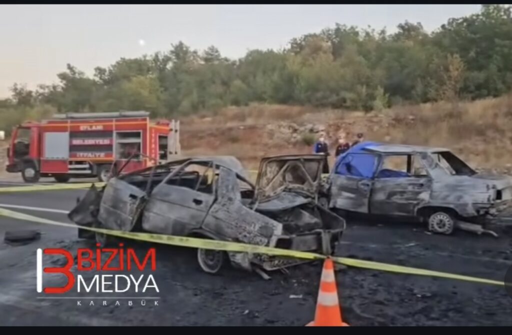 Karabük’ün Eflani ilçesinde feci kaza: 3 ölü, 5 yaralı