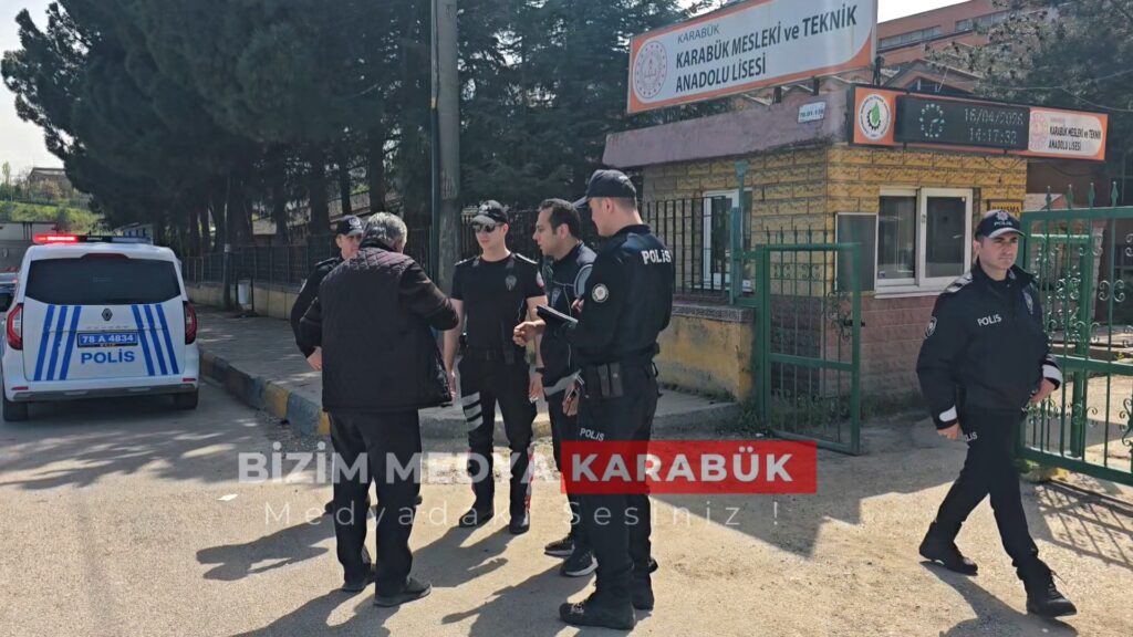 KARABÜK’TE OKUL ÇEVRELERİNDE GÜVENLİK ARTIRILDI