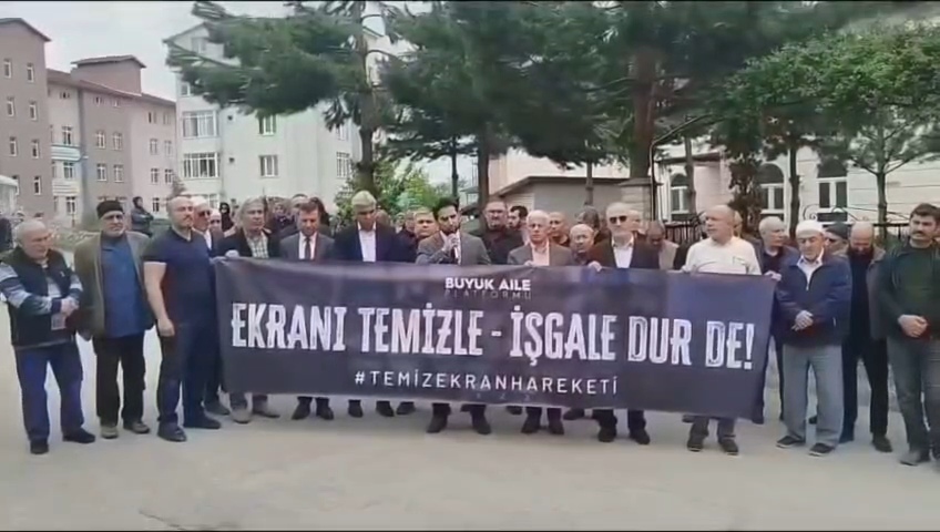 KARABÜK’TE TEMİZ EKRAN HAREKETİ BASIN AÇIKLAMASI GERÇEKLEŞTİRİLDİ