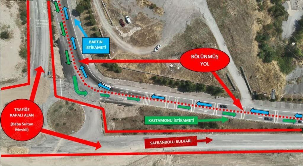 Karabük’te yol çalışmalarında yeni güzergâhlar……